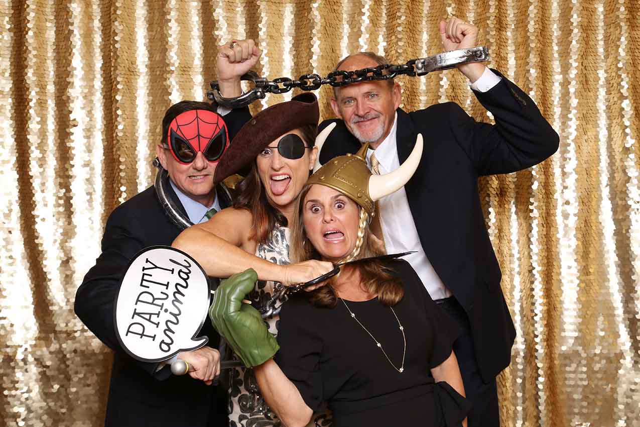 Snap Me Crazy Photo Booth offers a high-quality photo booth experience that includes customized photo strips, professional lighting, and a variety of crazy props for your guests to enjoy.